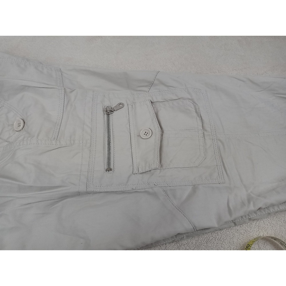 NWT Larry Levine Fashion Capri Pants Women's Size 10 Cargo Pants Crop Capri - Picture 9 of 11